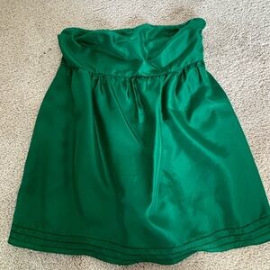 Banana Republic silk strapless top